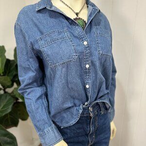 Madewell Jean Shirt Size Small